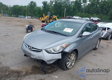 2014 Hyundai Elantra Se/Sport/Limited from USA, damaged, VIN KMHDH4AE3EU201396